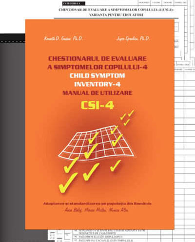 CSI-4 Chestionarul de evaluare a simptomelor copilului